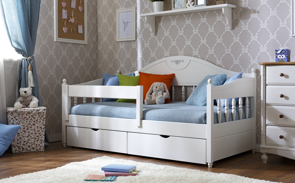 Тахта с 2 ящиками Айно №2 800х2000 с ящиками