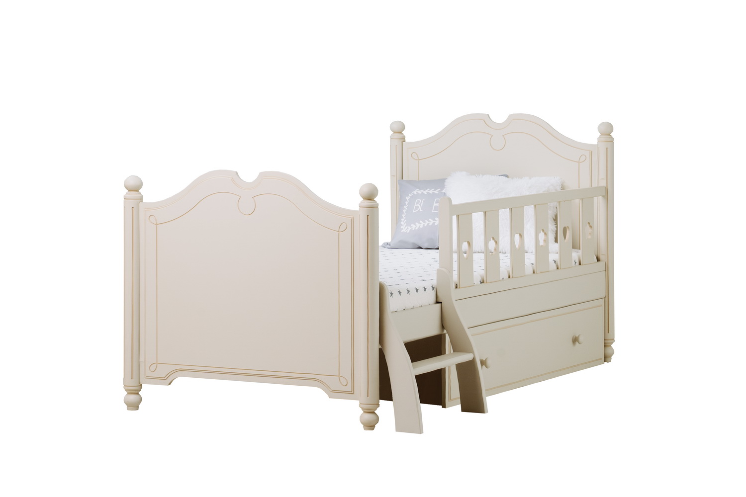 Кровать 1 ящик детская Бетти №3 800х1800