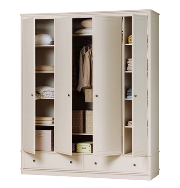 Шкаф 4 створчатый 2 ящика Бетти 4-ств №3