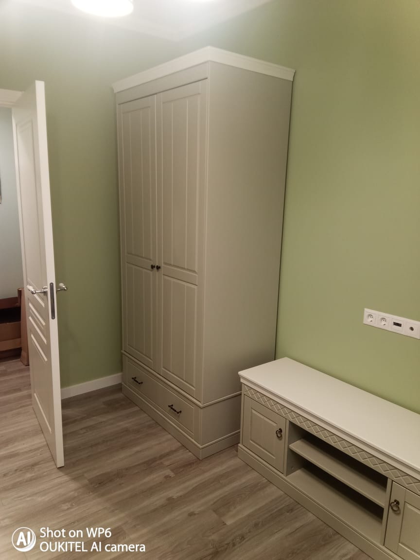 Шкаф Дания 2ств №3 (с 3-я ящиками внутри шкафа)