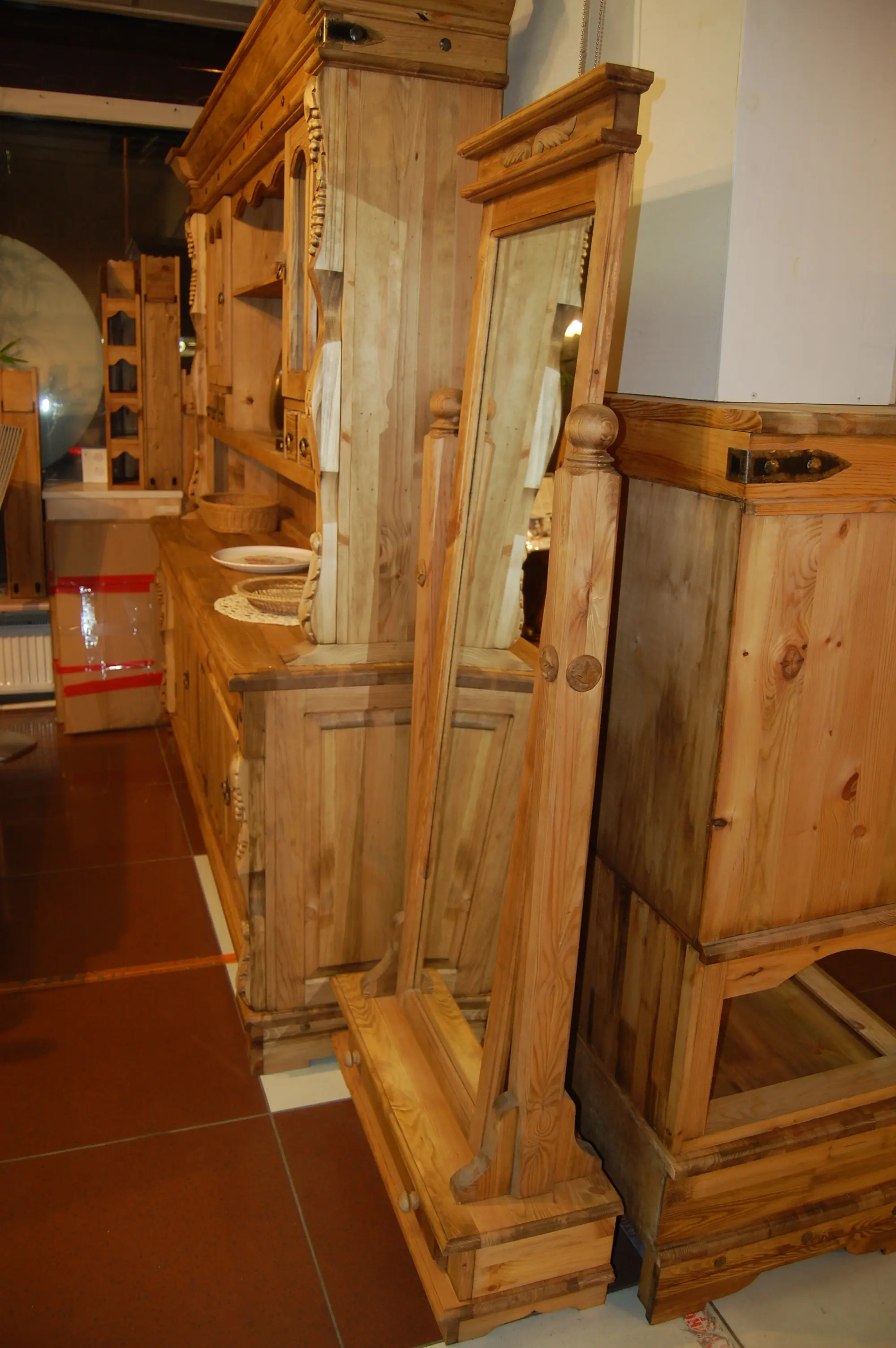 Зеркало Викинг GL напольное