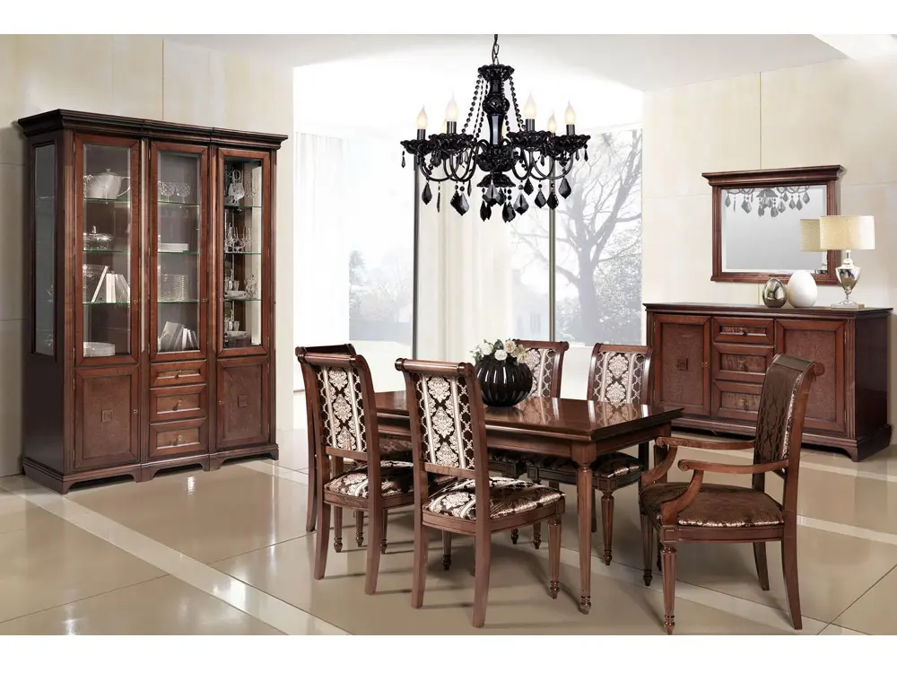 Шкаф с витриной Луксор ГМ 6613