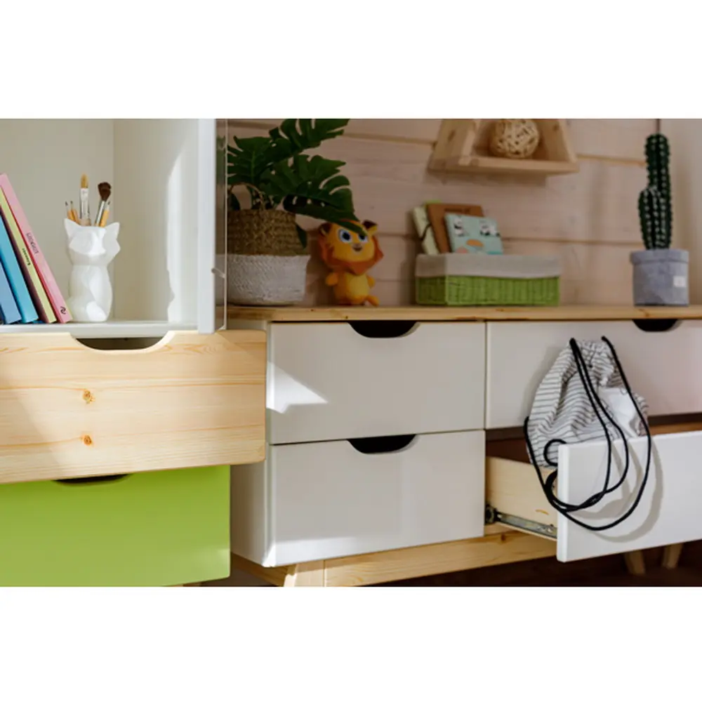 Стеллаж с ящиками и полками ТК №4