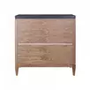 Комод с 4 ящиками из дуба Фокстрот 204B (дуб натуральный/бетон)