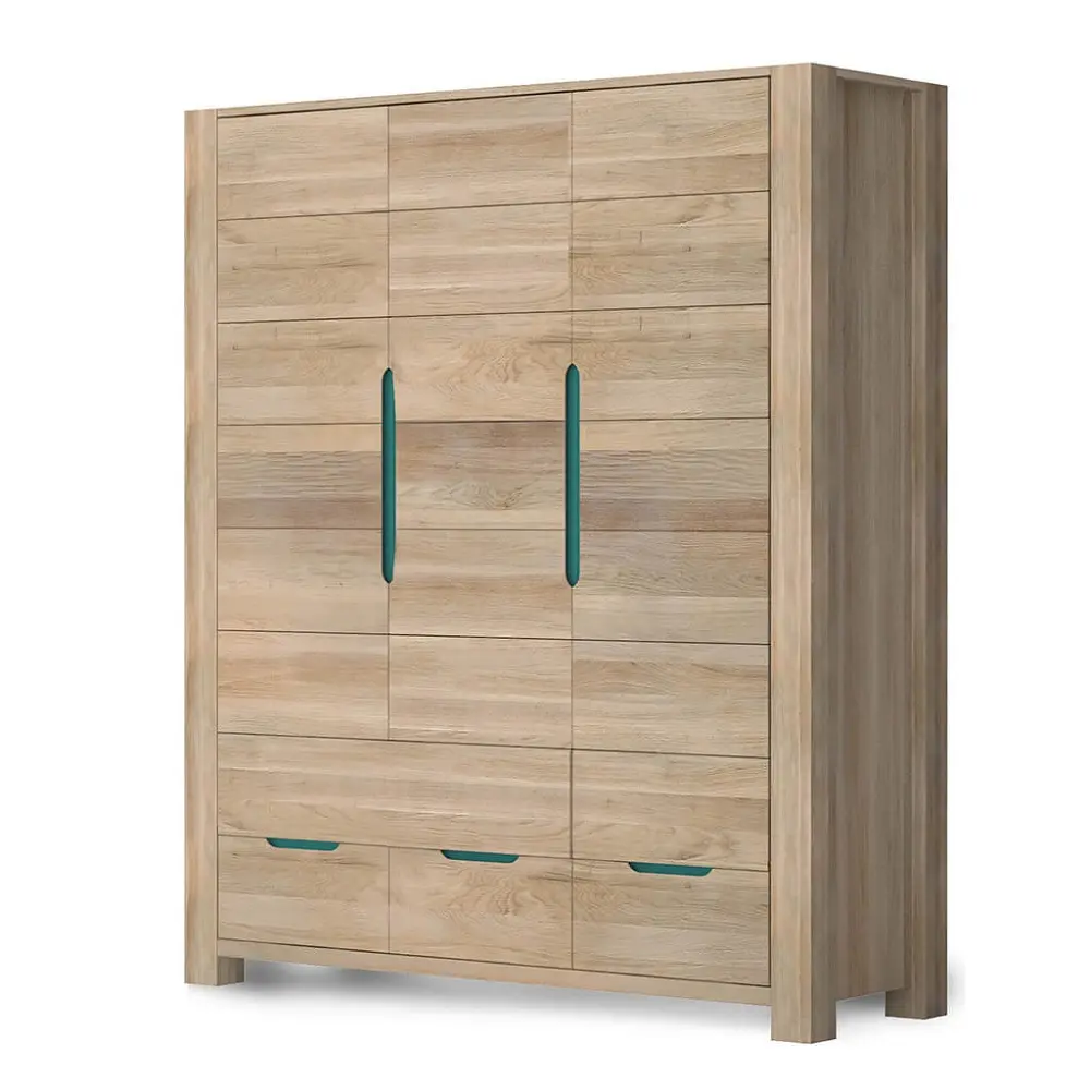 Шкаф 3 створчатый из дуба Рива 3-створчатый