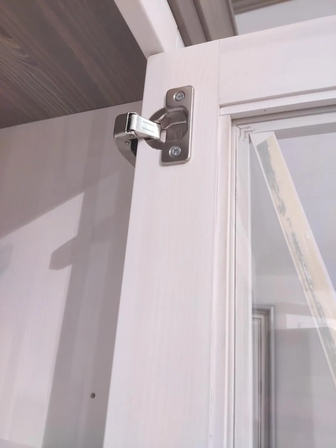 Шкаф Форест для посуды широкий 4-дверный с 1 ящиком белый воск/серый