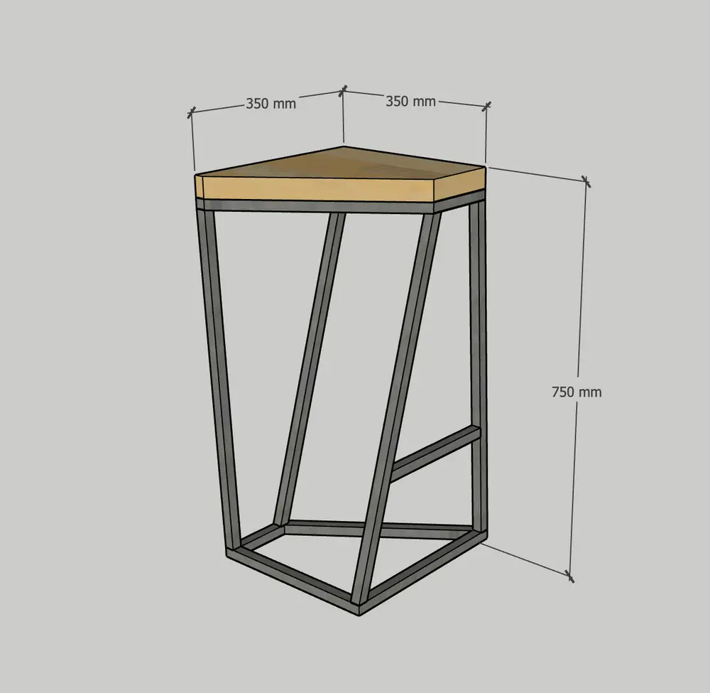 Барный стул массив 08-05