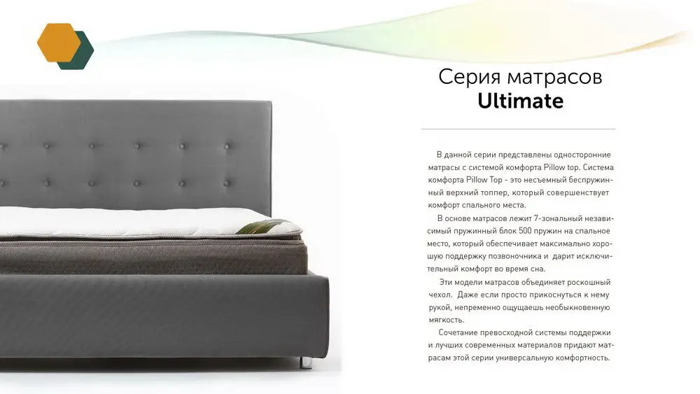 Матрас Ultimate Memory Top 1400*2000