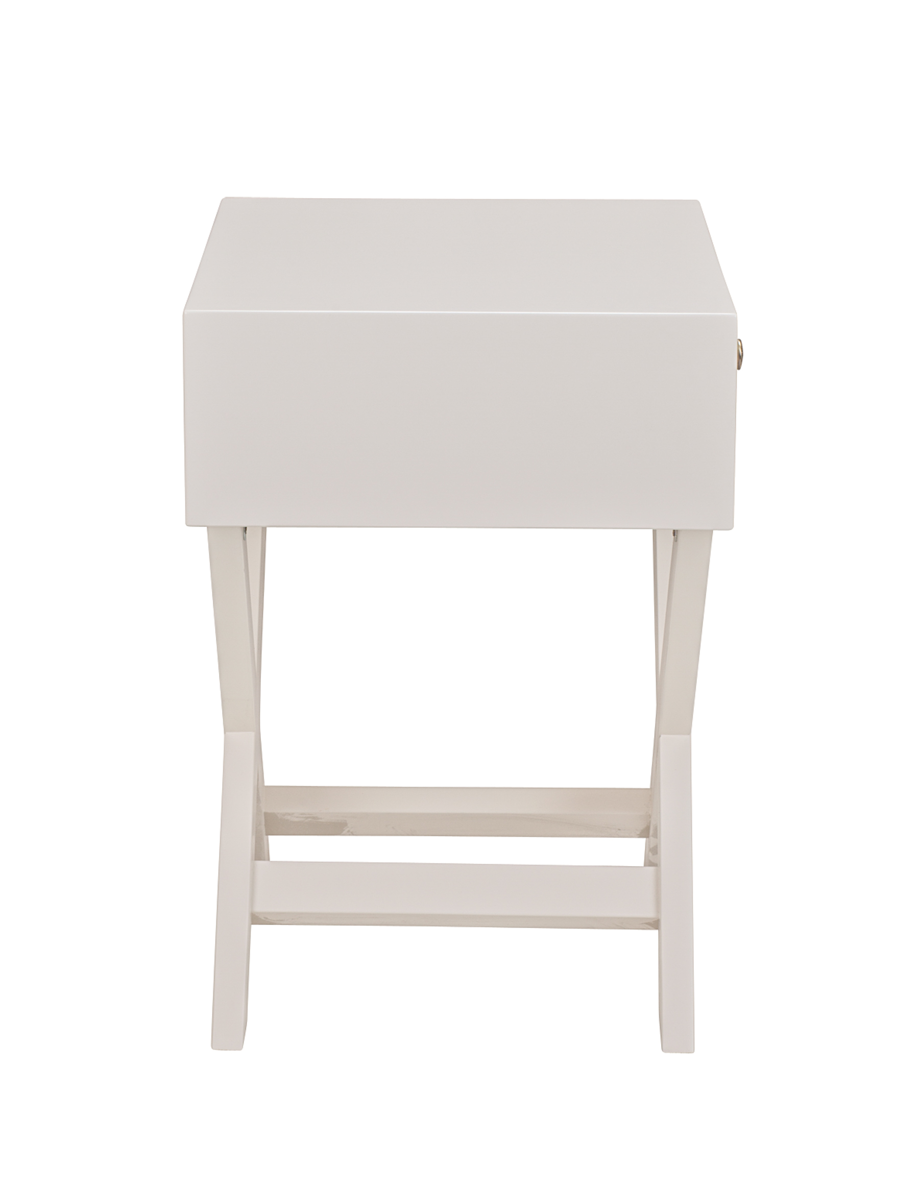 Тумба Лофтовая компактная тумба Tomas Ivory в цвете слоновая кость