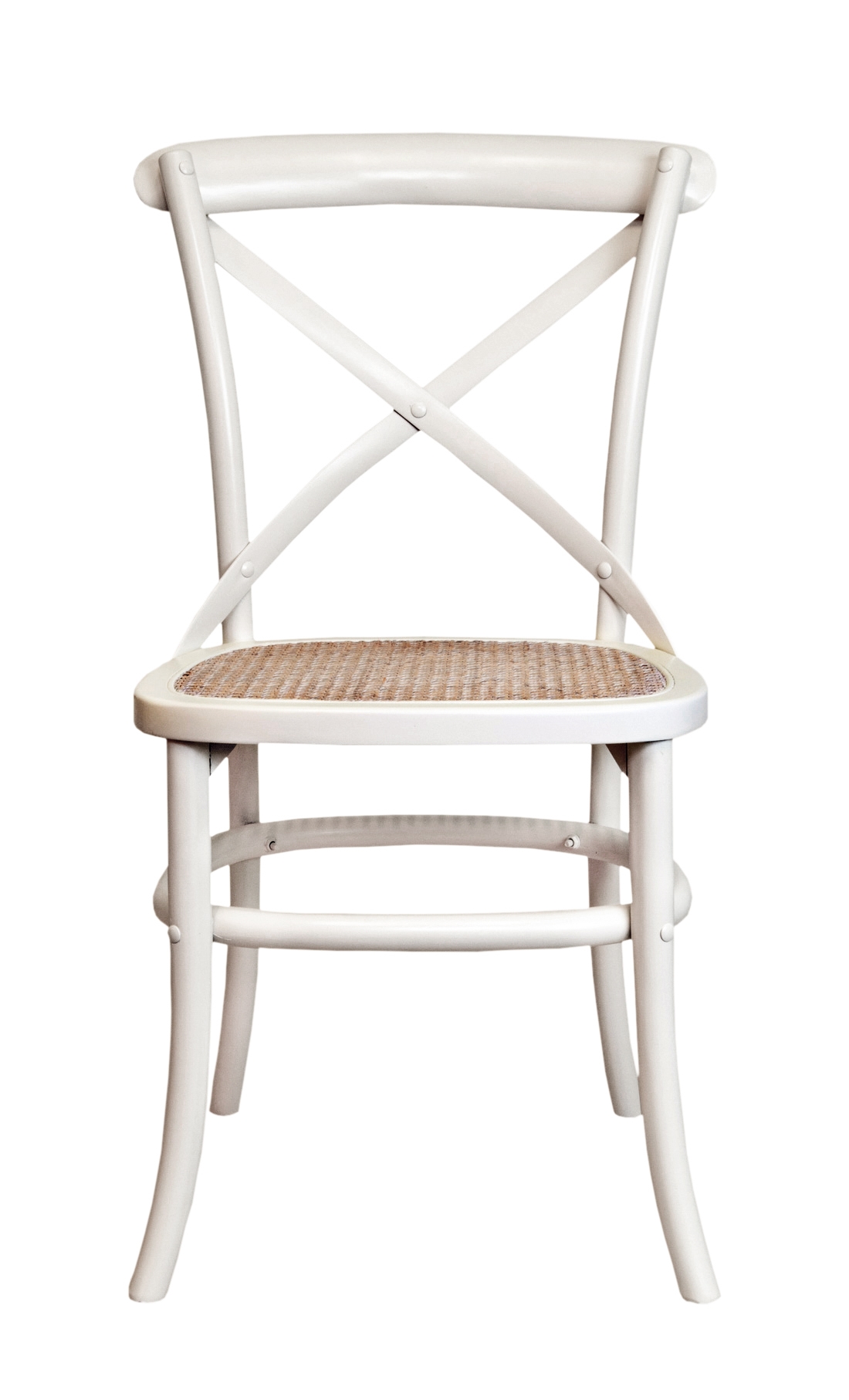 Стул Cross Back White Ver.2