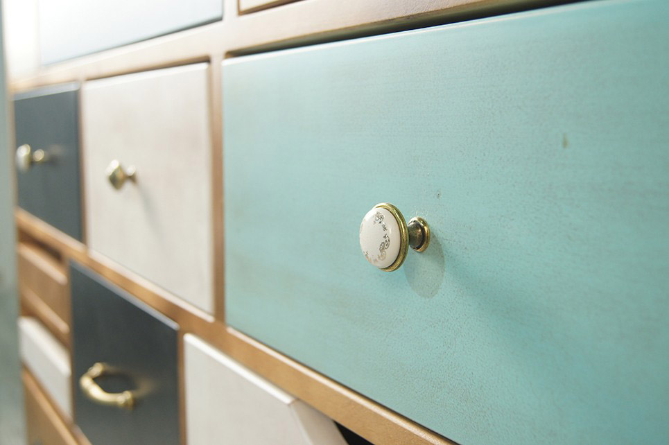 Комод «Aquarelle Birch» 14 ящиков