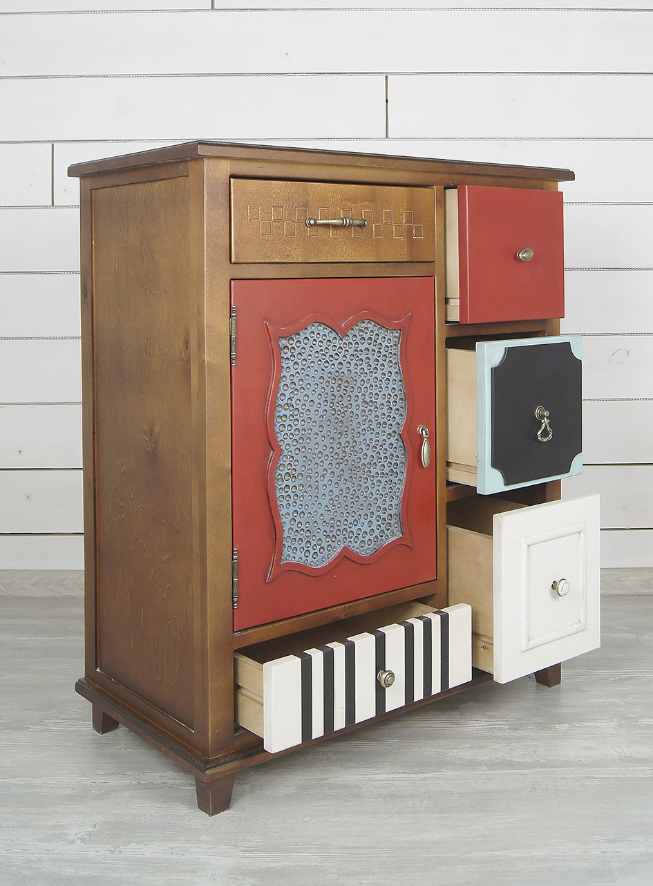 Комод универсальный с ящиками «Gouache Birch» арт M10595ETG/1