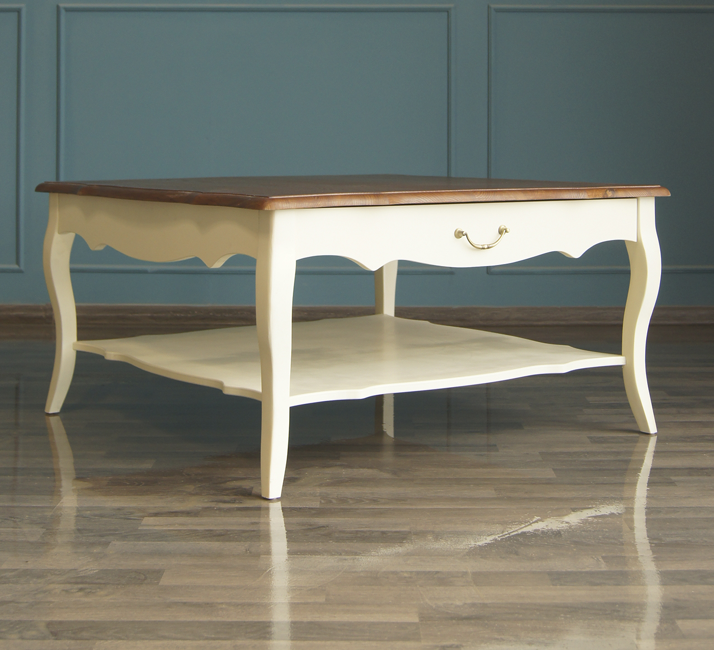 Стол журнальный с ящиком «Leontina» квадратный