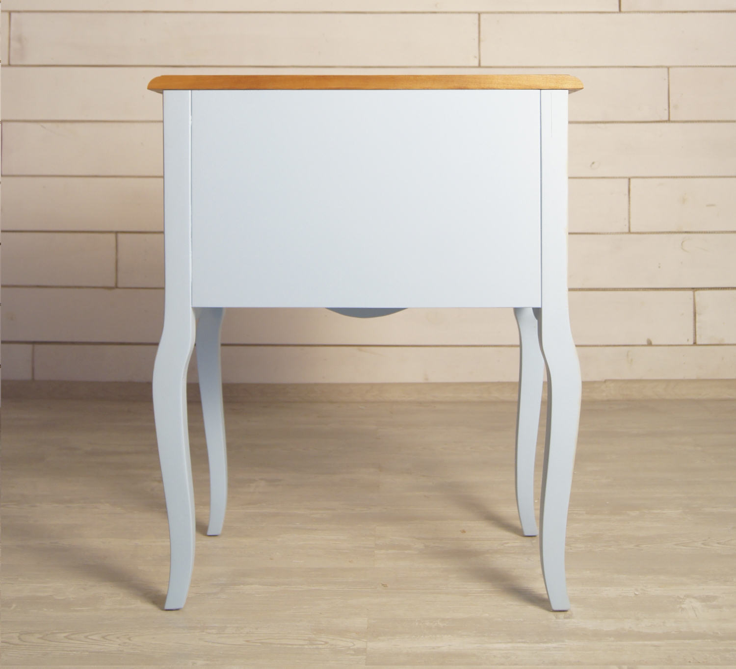 Тумба с 3 ящиками из дерева "Leontina Blue"