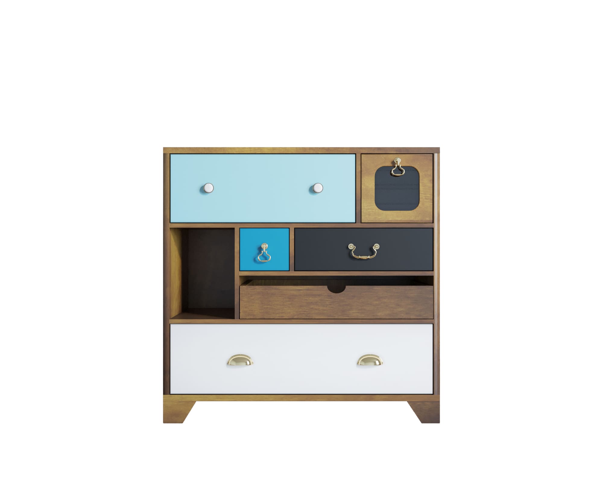 Комод малый «Aquarelle» 6 ящиков