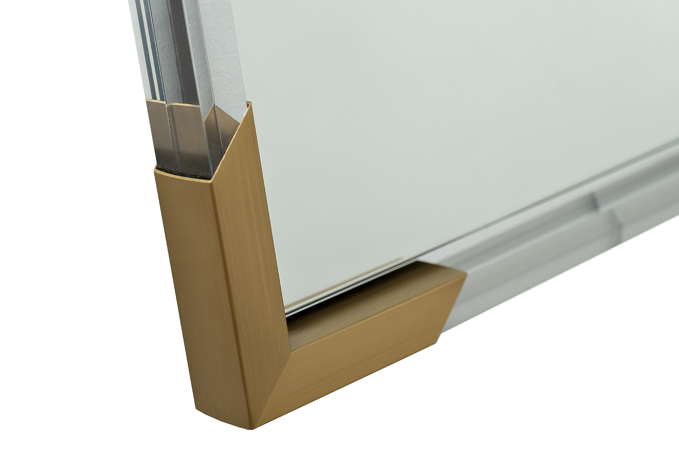 19-OA-9144 Зеркало прямоугольное с золотыми вставками 61*92см