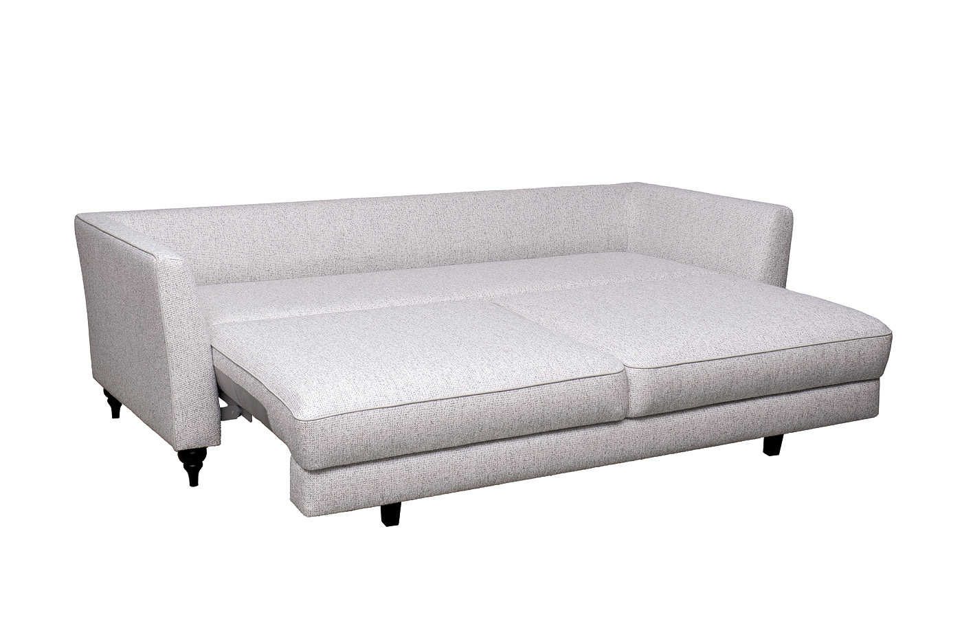 Диван Sorrento(K) 230M трехм.раск c кантом,велюр св.беж Santo1902-SECRU+Nev83 230*101*86