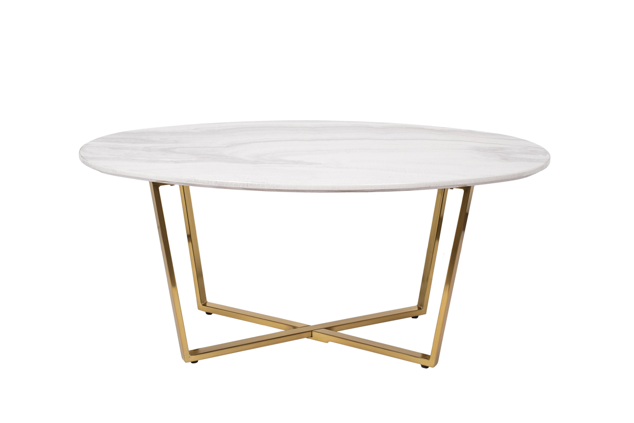 30B-855-1 Стол журнальный овальный