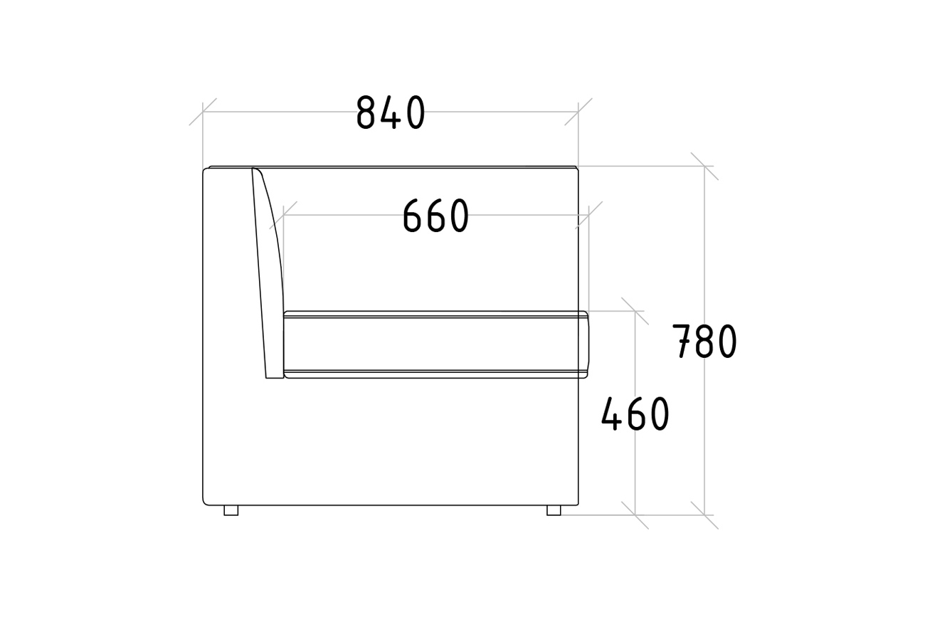 Диван Paolo трехместный раскладной, 1 кат. + 2 подушки