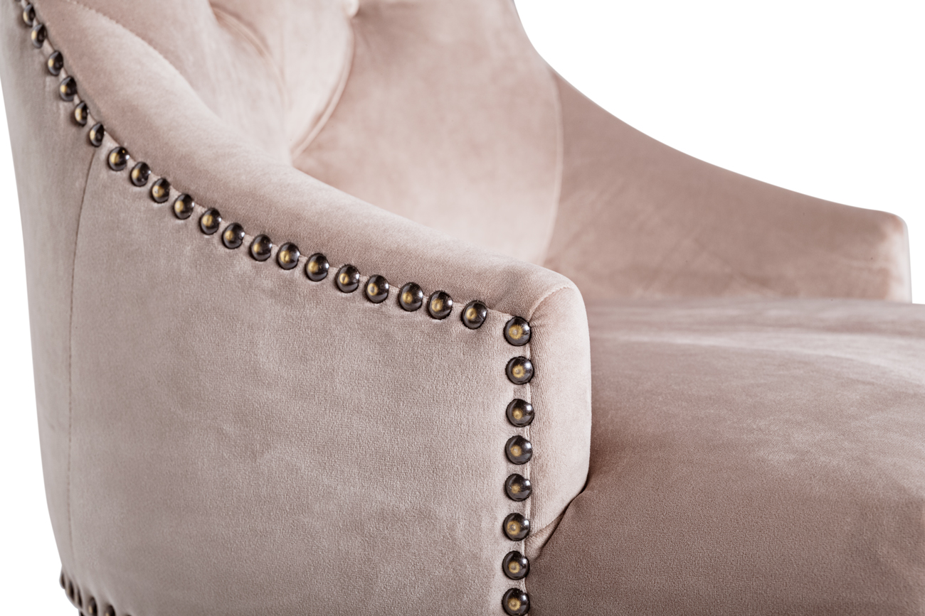 Стул 236 велюр бежевый Riv16