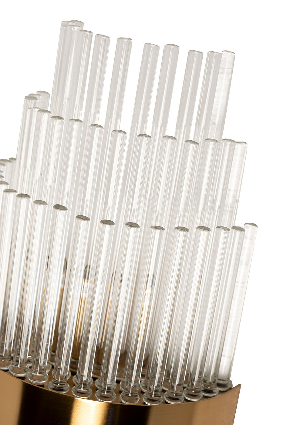 92EL-YG59021G-2W Бра латунь, стекло прозрачное