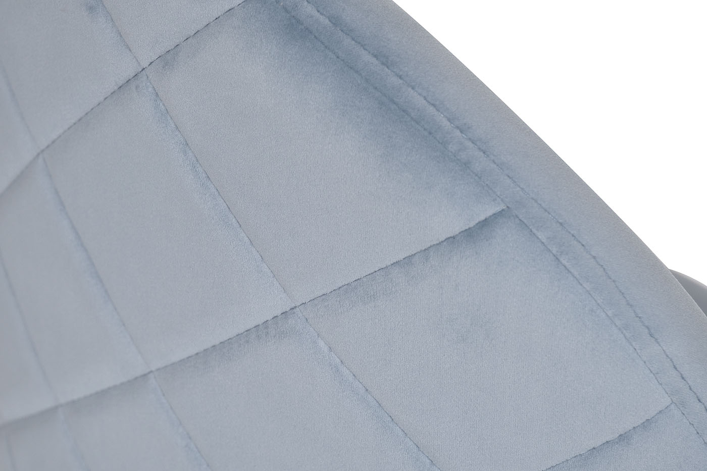 30C-301-1G LBL Стул велюр серо-голубой, мет.ножки