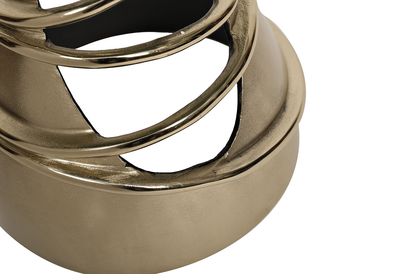 69-219043 Стол журнальный "Циклон", золотой