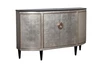 ART-N2911-S Комод серебристый с каменн.столешницей 