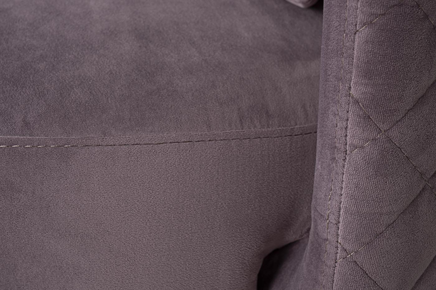 Кресло Verona вращающееся, велюр лиловый Bel13/ хром