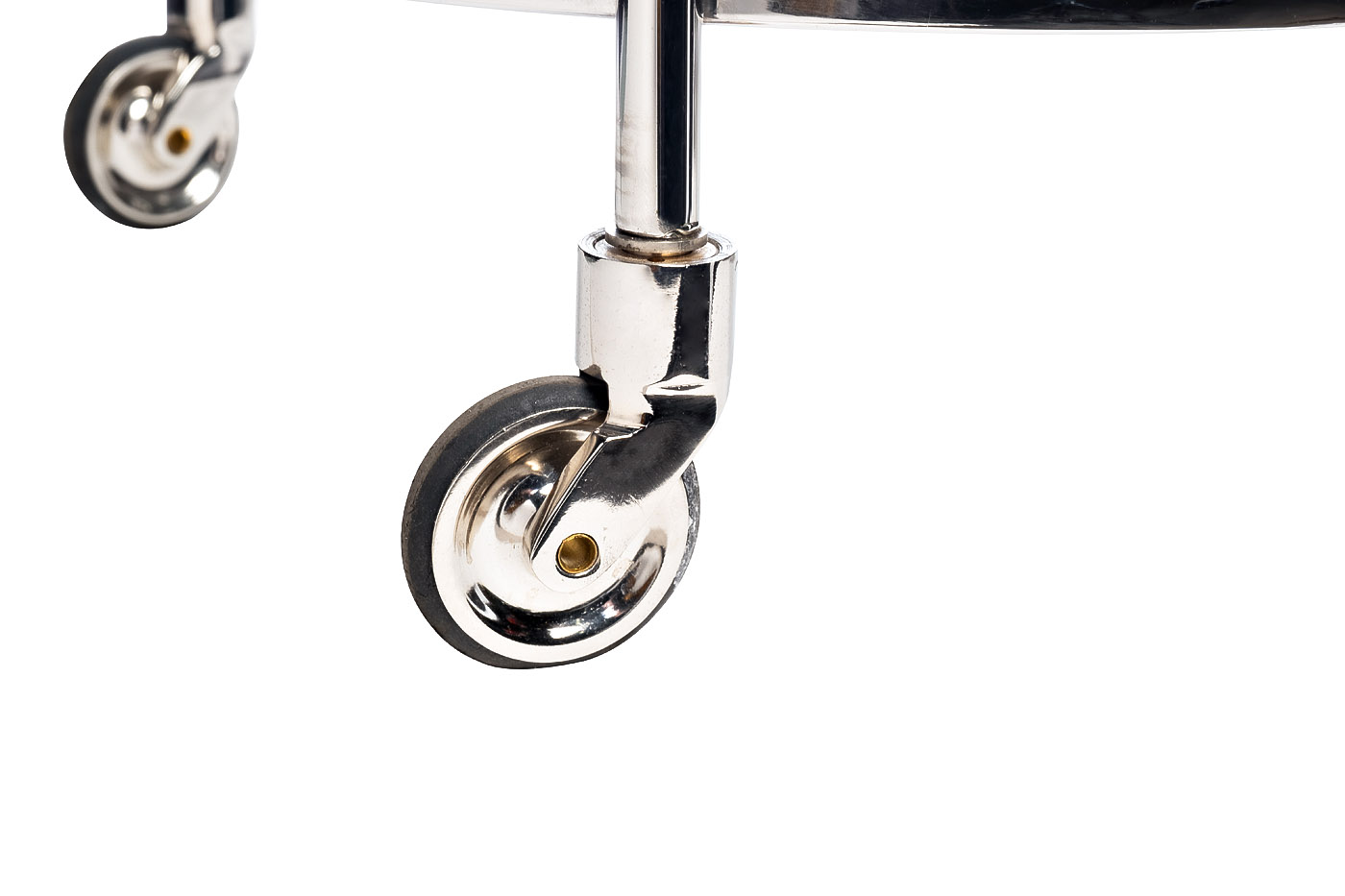 95IM-4651 Тележка сервировочная нерж. сталь/стекло