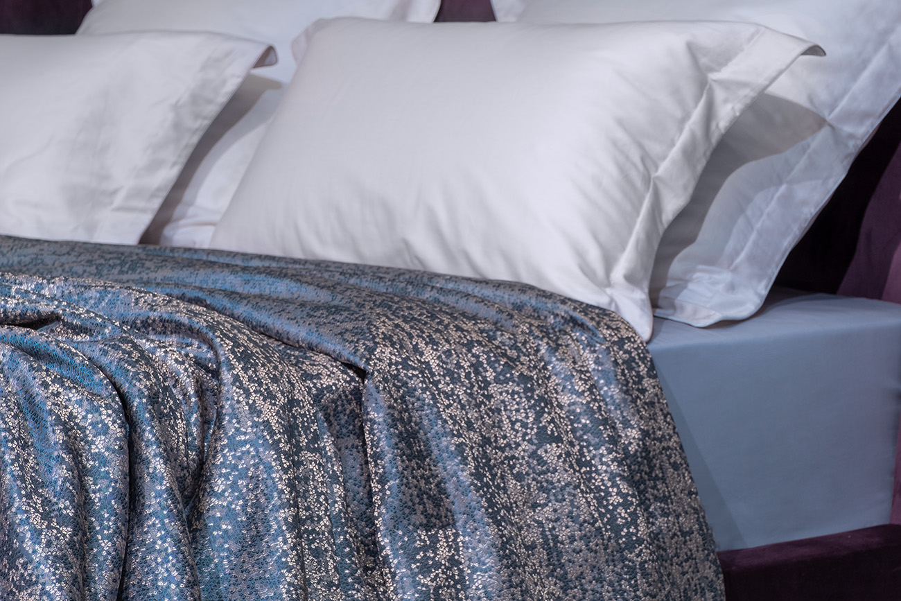 GD-TEL09-POKR GOL Покрывало BARI голубое