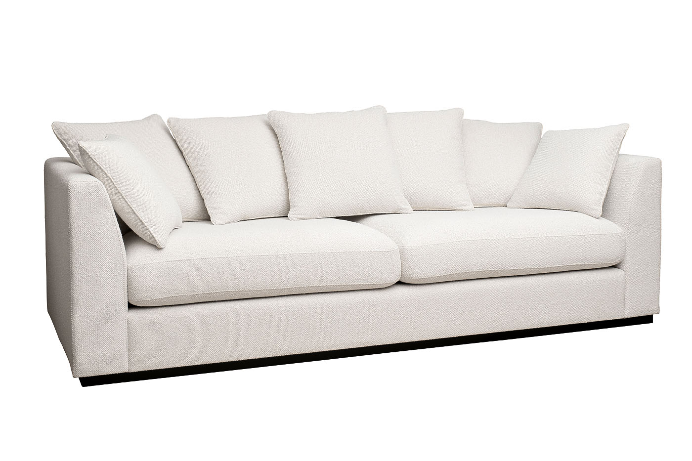 Диван Roberto трехместный, букле кремовый Flona SBEG