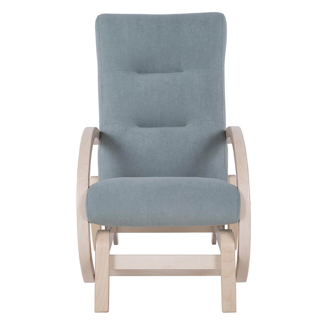 кресло-качалка глайдер Мэтисон Фреш 19 минт каркас Берёза белая