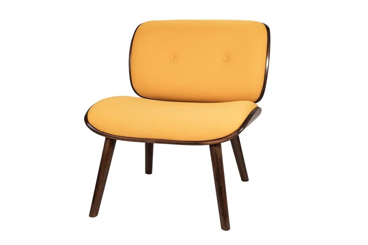 кресло Конда фреш 23 охра каркас Орех