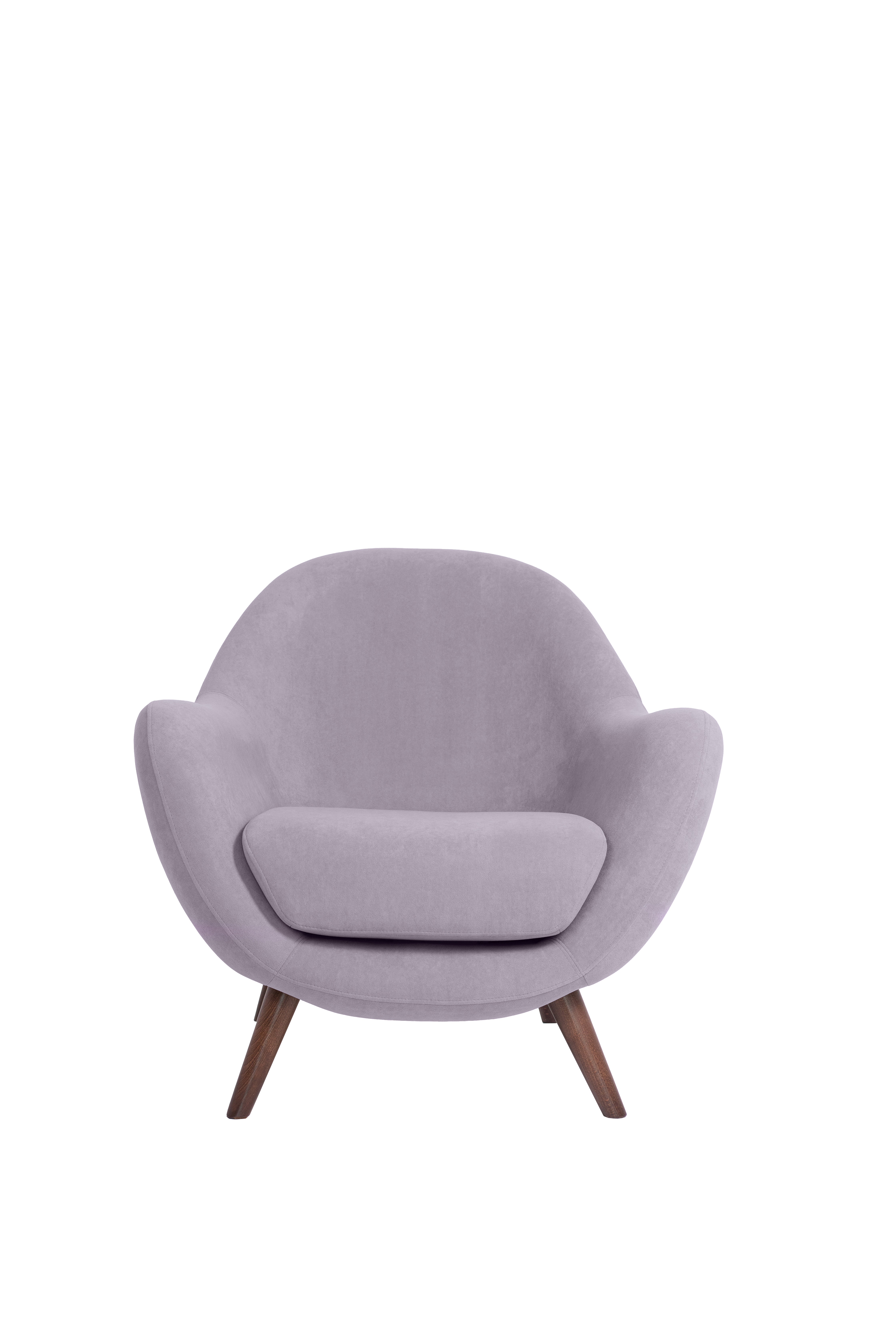 кресло Анхель Перламутр каркас Орех