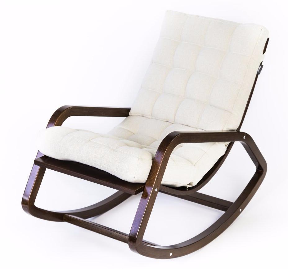 кресло-качалка Онтарио Гардения каркас Вишня