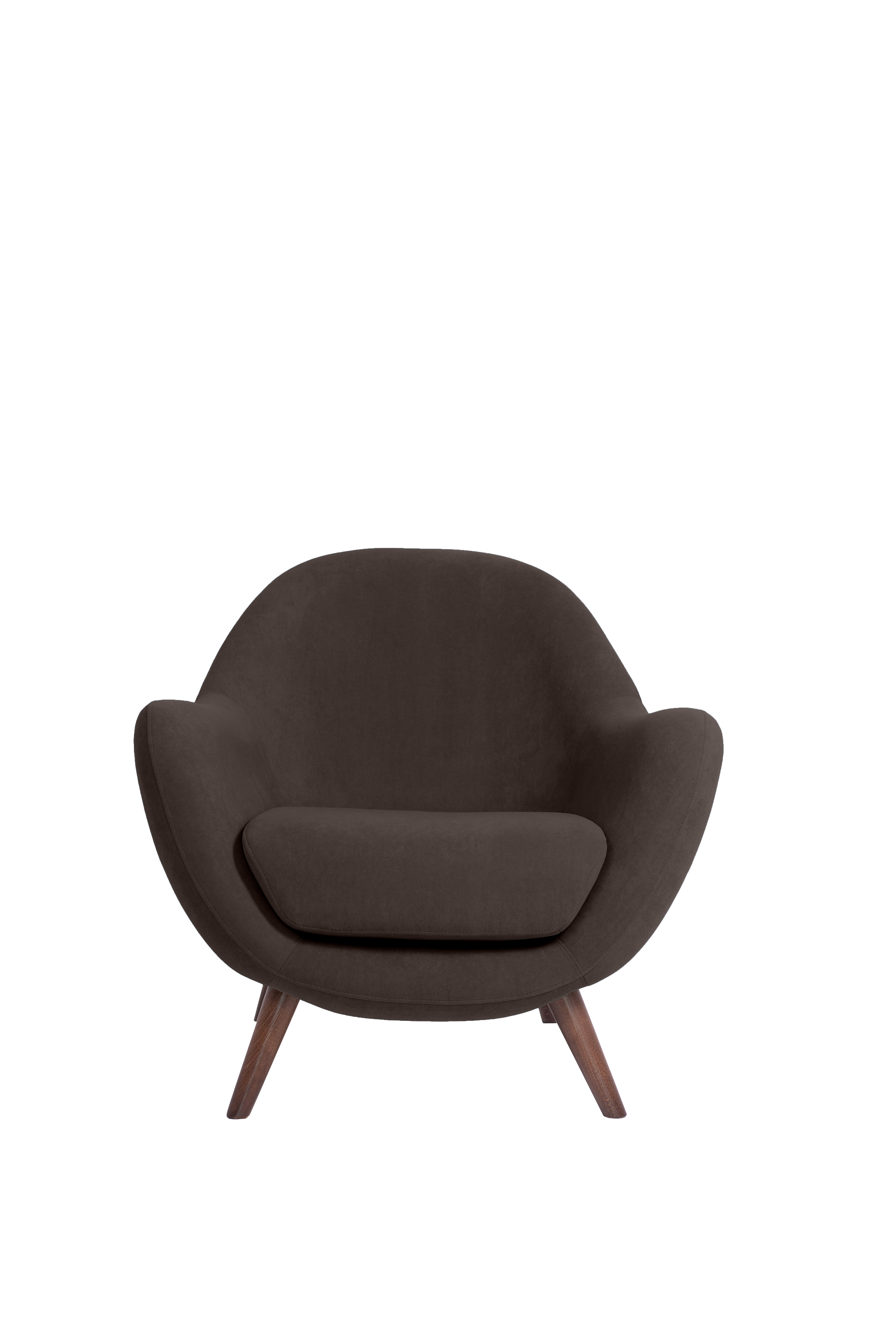 кресло Анхель фреш 05 коричневый каркас Орех