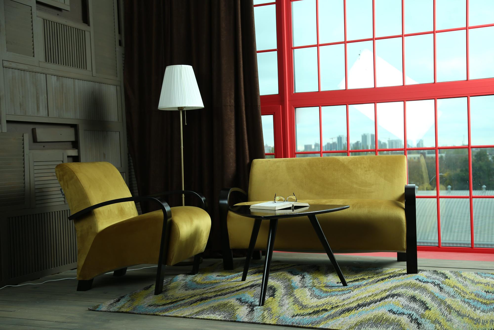 кресло Балатон Муссон каркас Венге структура