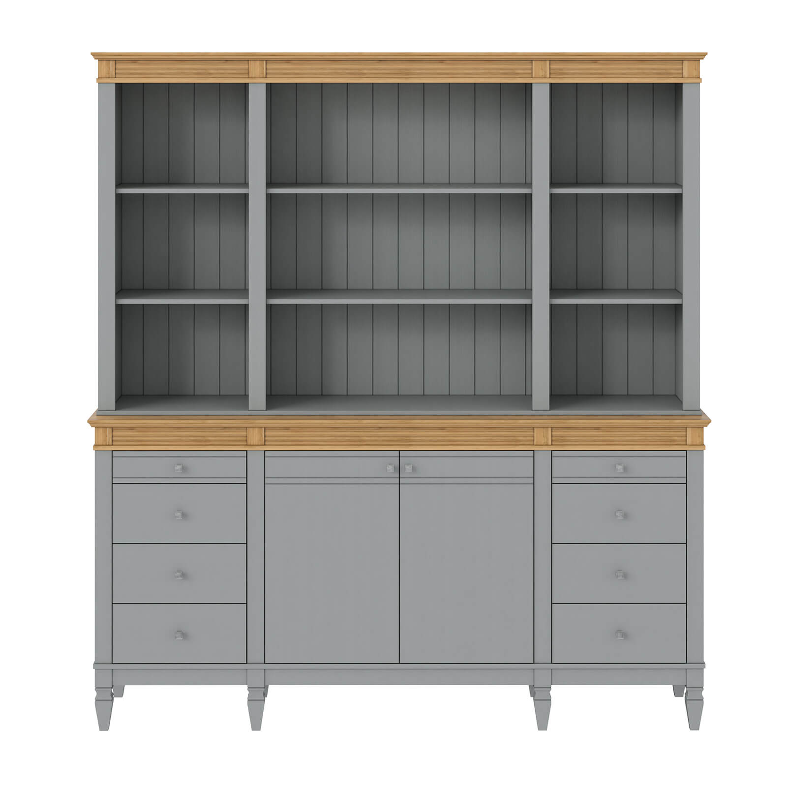 (4.1.2) Буфет "Ольса" 400/428 (серый 7042/антик 24)