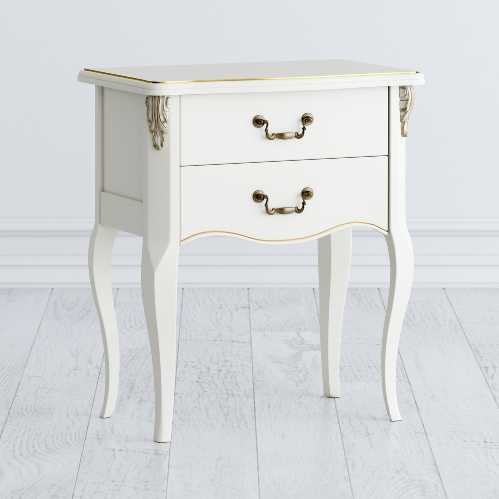 Прикроватная тумба 2 ящика 