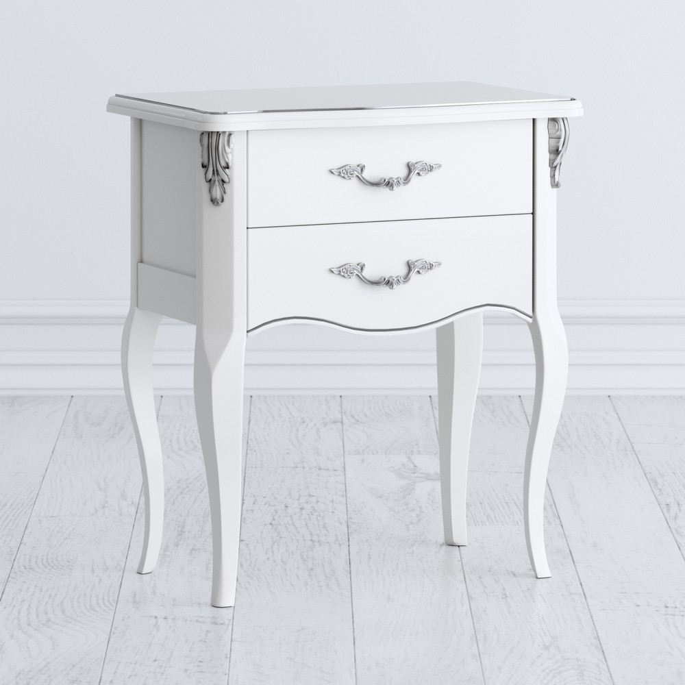 Прикроватная тумба 2 ящика 