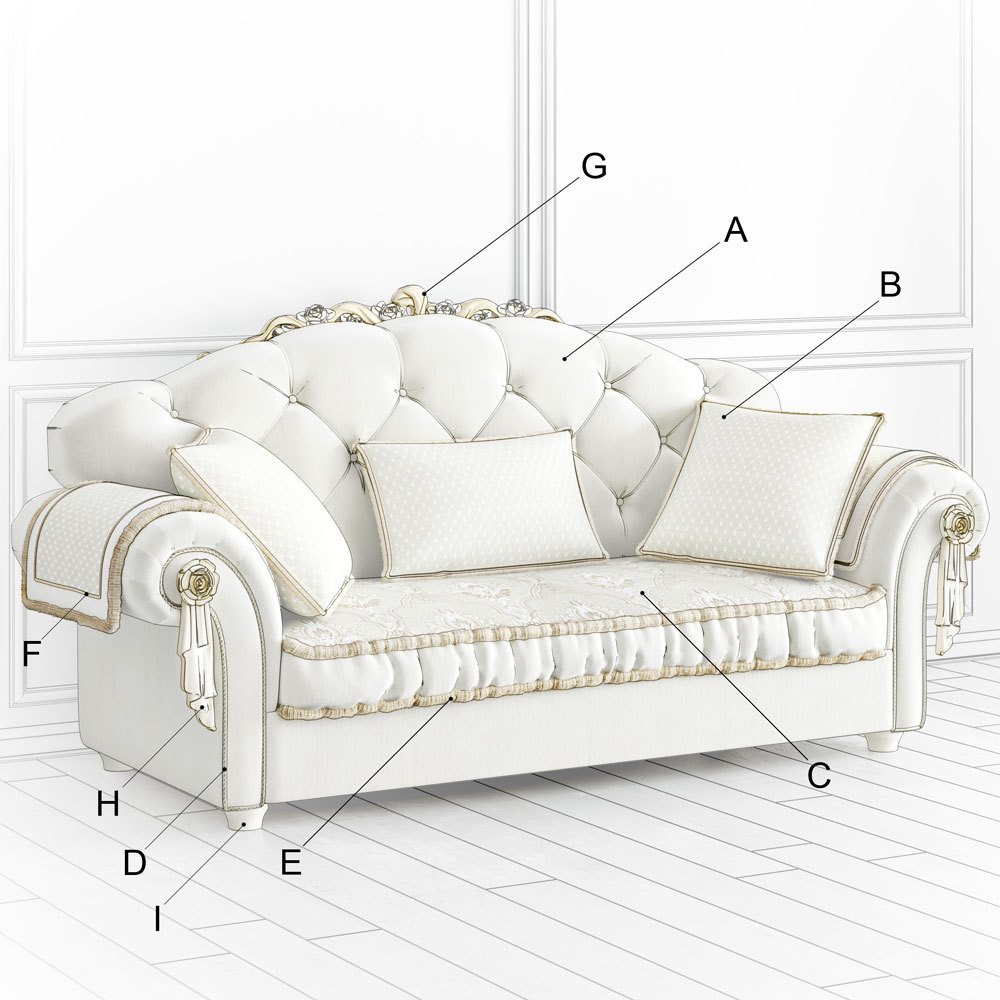 Диван трёхместный раскладной D403C-20-02