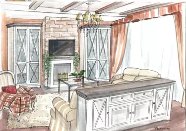 Гостиная Форест