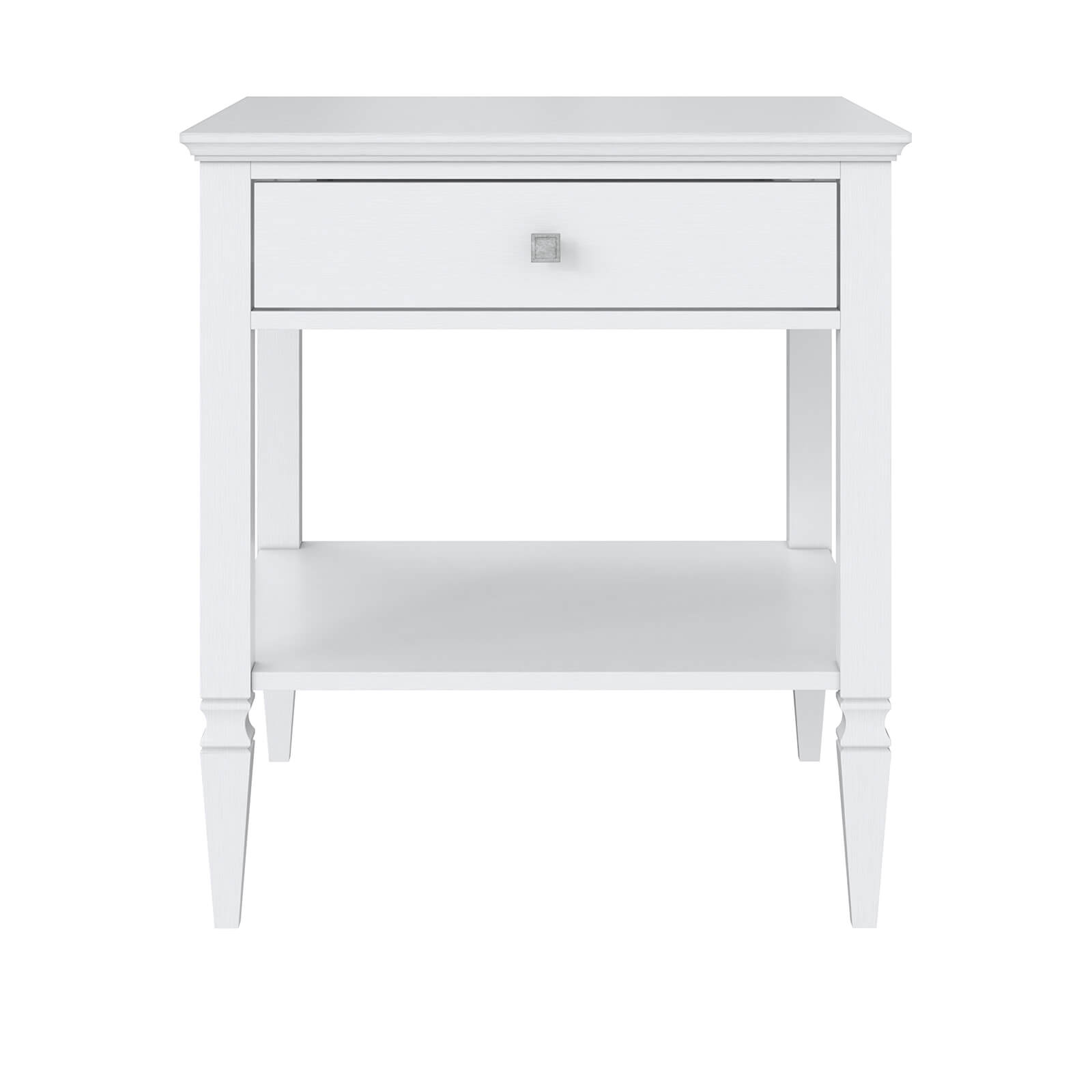 Стол ламповый "Ольса" 01 (белый лак)