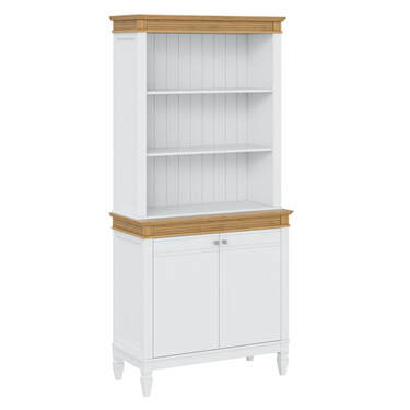 Буфет "Ольса" 200/220 (белый лак/антик 24)