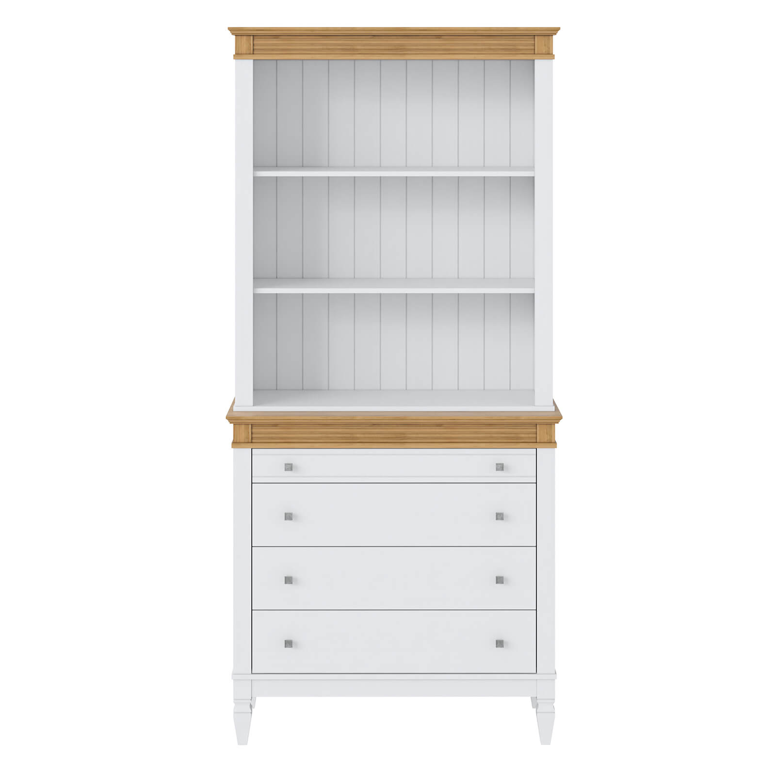 Буфет "Ольса" 200/204 (белый лак/антик 24)