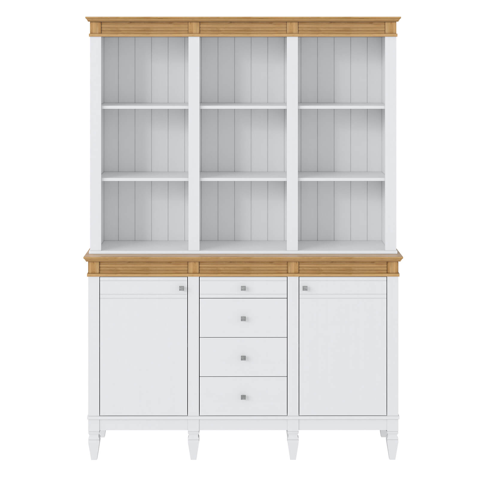 Буфет "Ольса" 300/324 (белый лак/антик 24)