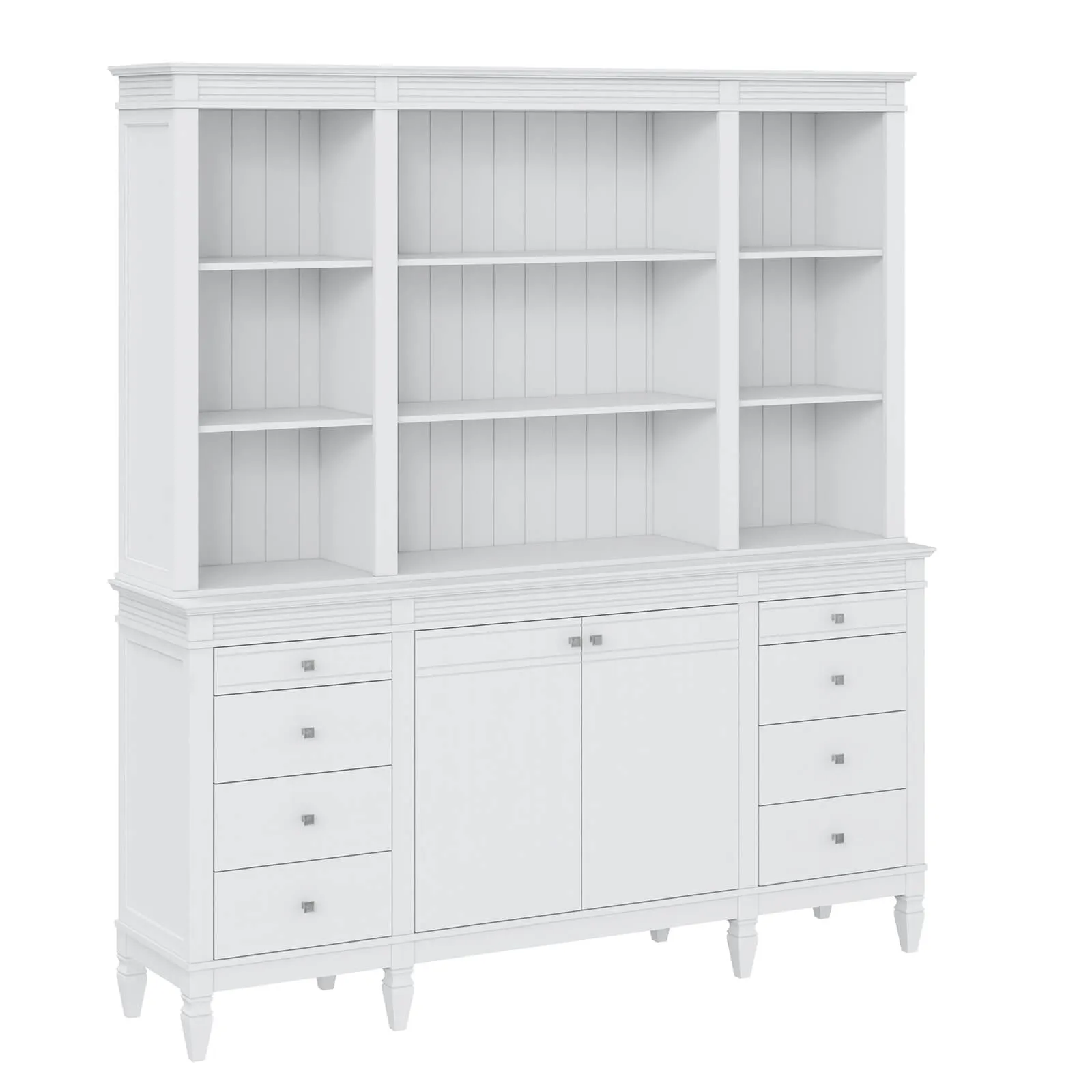 Буфет 8 ящиков "Ольса" 400/428 (белый лак)