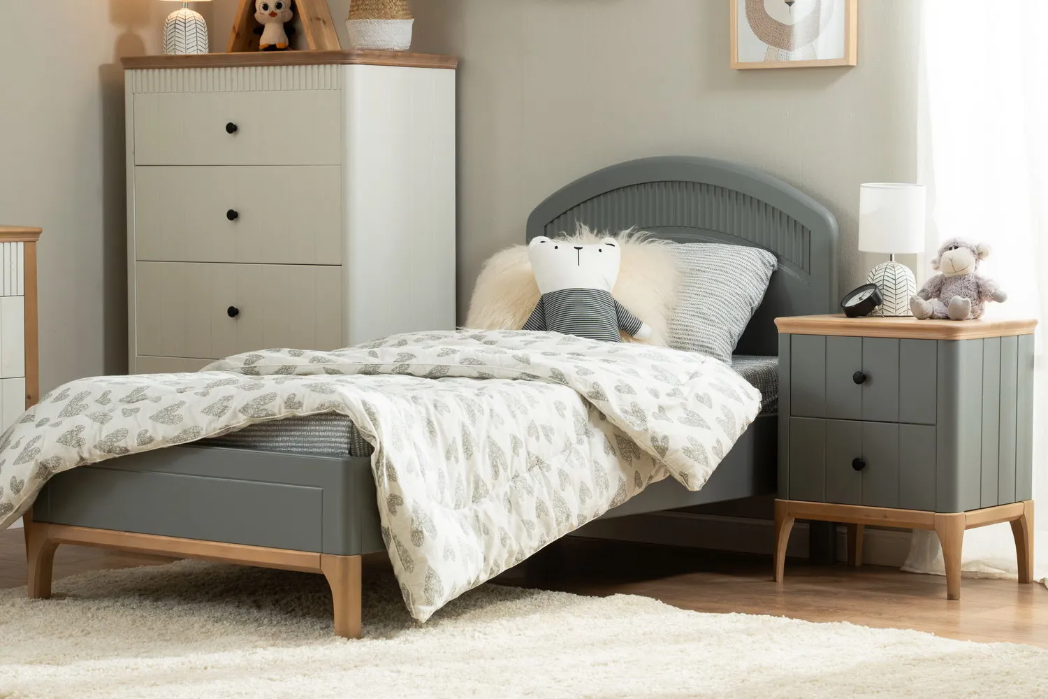 Кровать деревянная Грета №3 800х1600