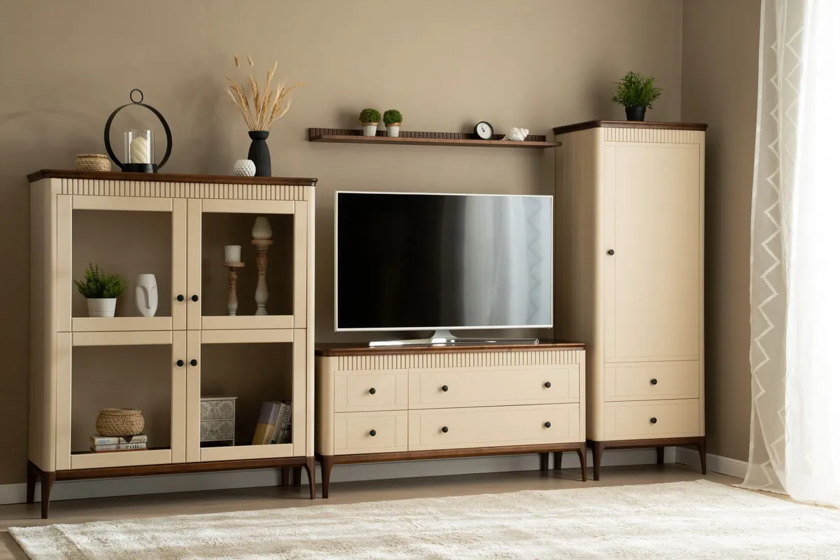 Сервант светлый Грета №3-140